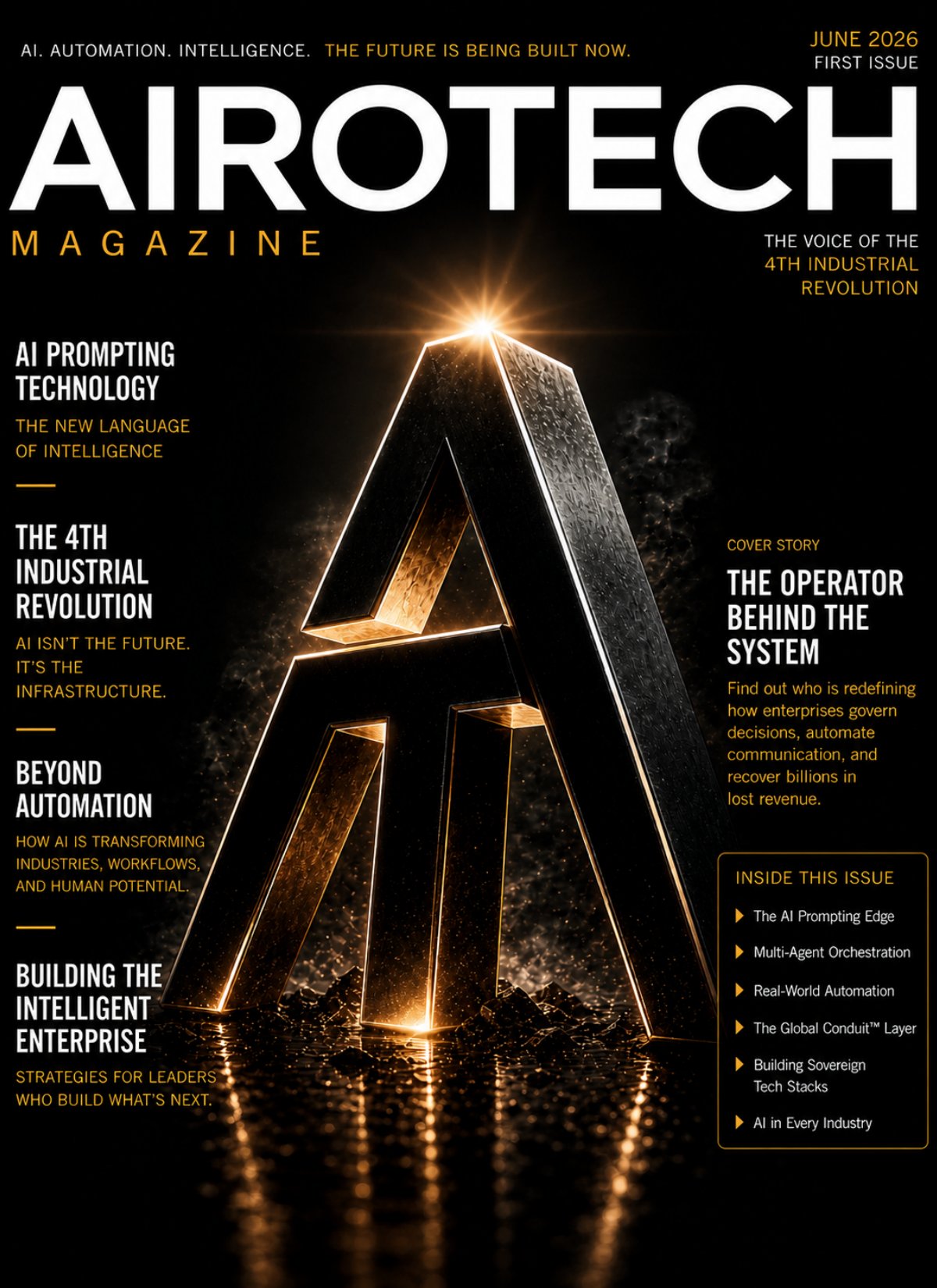 AIROTECH Magazine — Issue 01, June 2026 First Issue