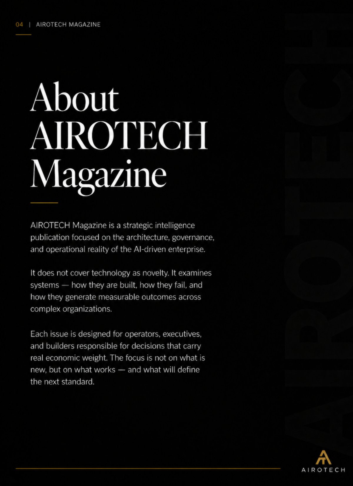 AIROTECH Magazine — page 4